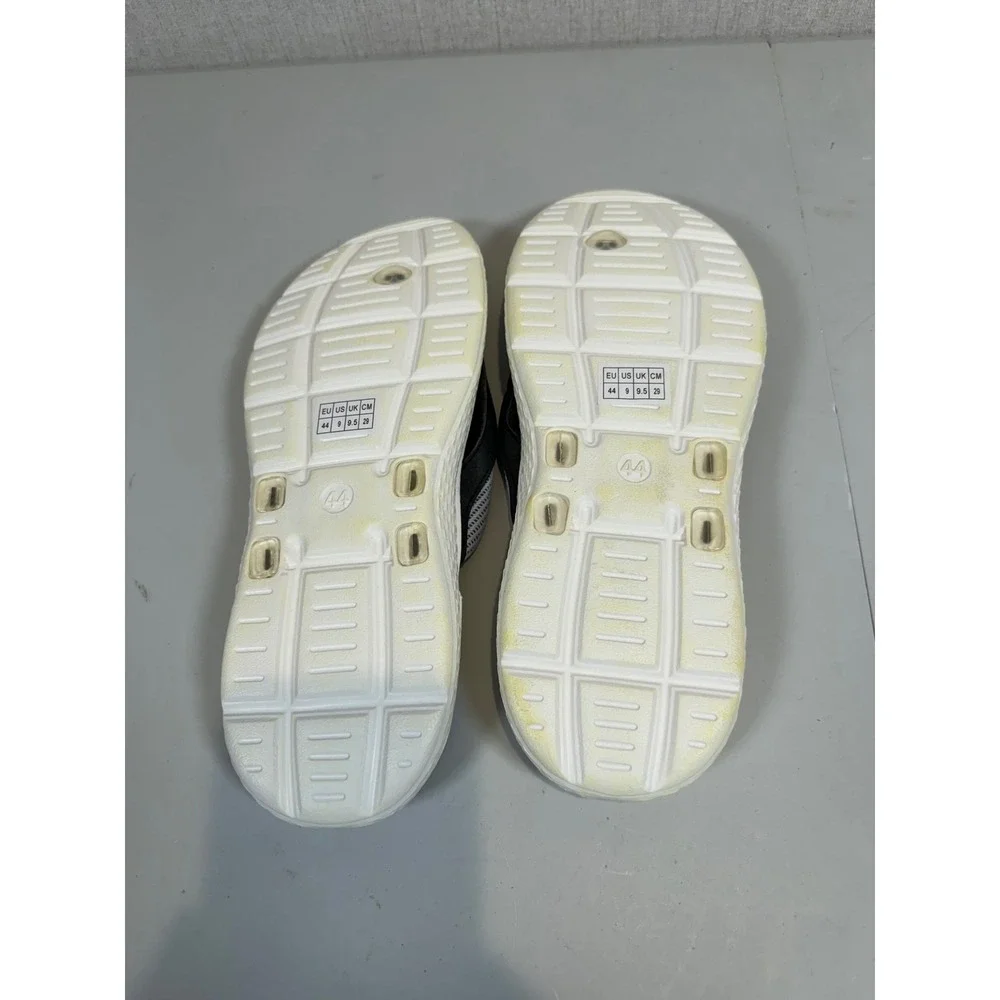 Harssdanzar men flip flop breathable mesh straps, and lightweight EVA soles sz 9